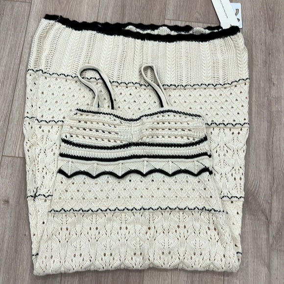 Crochet Eyelet See Through Midi Dress - Picture 10 of 10